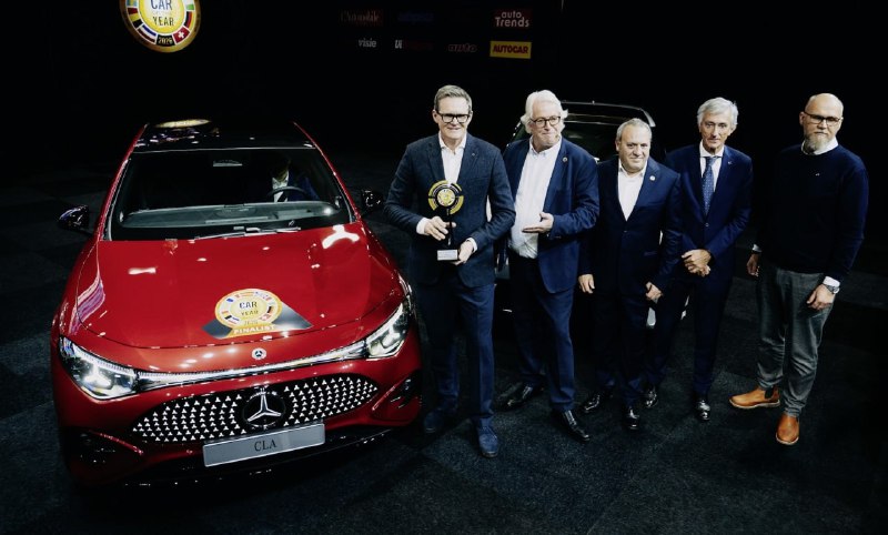 Mercedes CLA стал автомобилем года в Европе 4