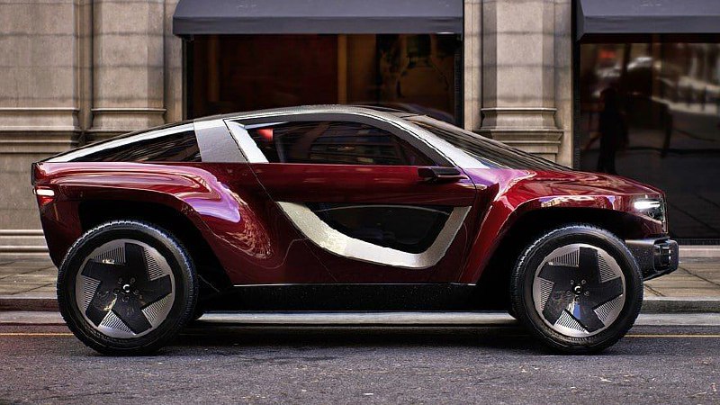 Экс-дизайнер Aston Martin показал скоростной электрический внедорожник 5