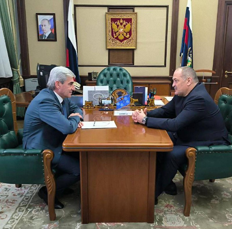 Сергей Меликов встретился с Александром Трембицким, главой Ростехнадзора. фото