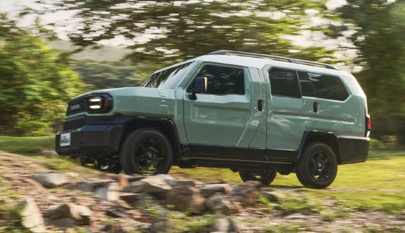 Toyota показала необычный рамный внедорожник