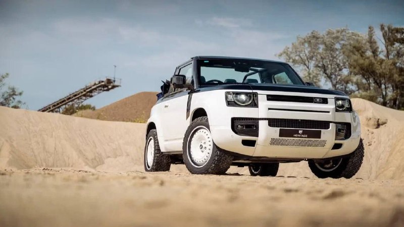 Land Rover Defender стал средиземноморским кабриолетомВнедорожник от Heritage Cu