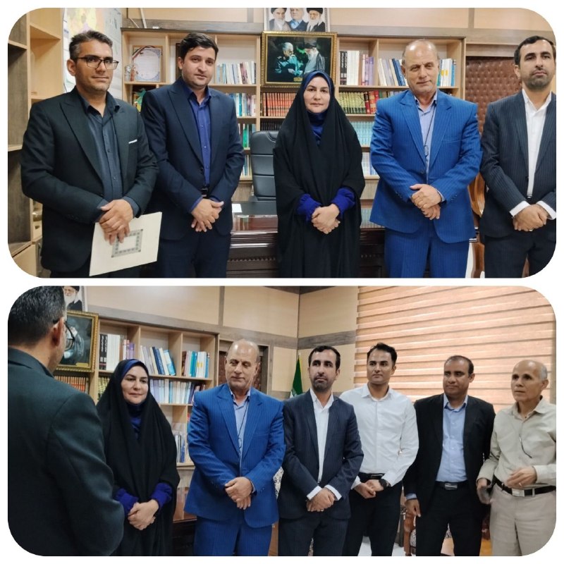 کانال خبری کنارصندل: ⭕️ مسئول دفتر خبرگزاری جمهوری اسلامی ایران (ایرنا) در جنوب کرمان معرفی شد🔻 روح‌بخش بیگ‌زاده، فرماندار جیرفت در آیین معار
