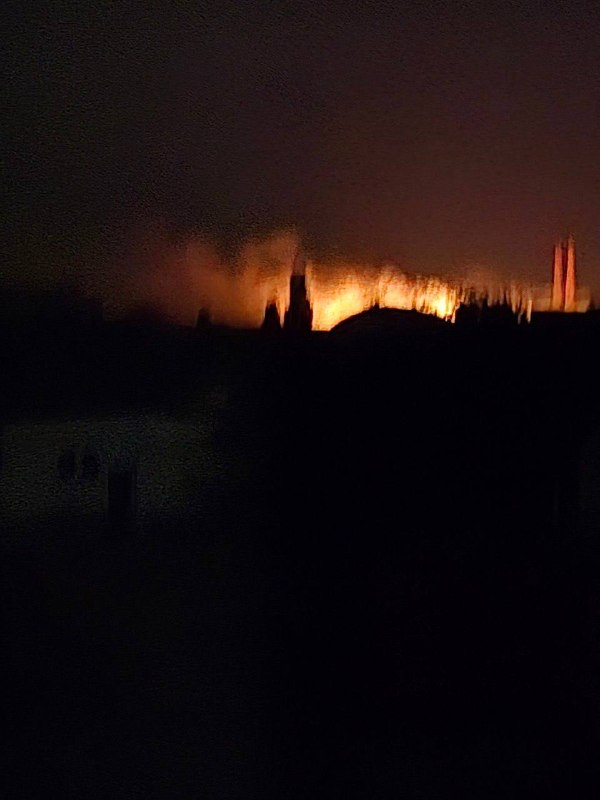 🇺🇦🇷🇺 - העיר ברדיאנסק שבשליטת רוסיה במחוז זפוריז'יה מותקפת על ידי כטב"מים אוקראינים.