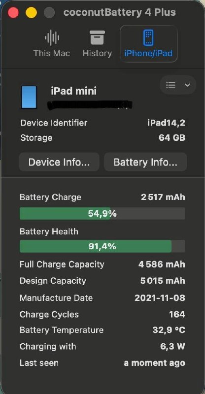 Продам IPad mini (6 поколение) 64 GB, экран 8,3 дюйма. Есть слот для SIM-карты. — фото 1