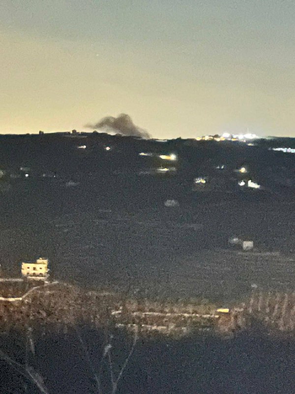 דחוף: הכיבוש מבצע מבצע הפצצה בעיירה בית יהון, דרומית ללבנון.