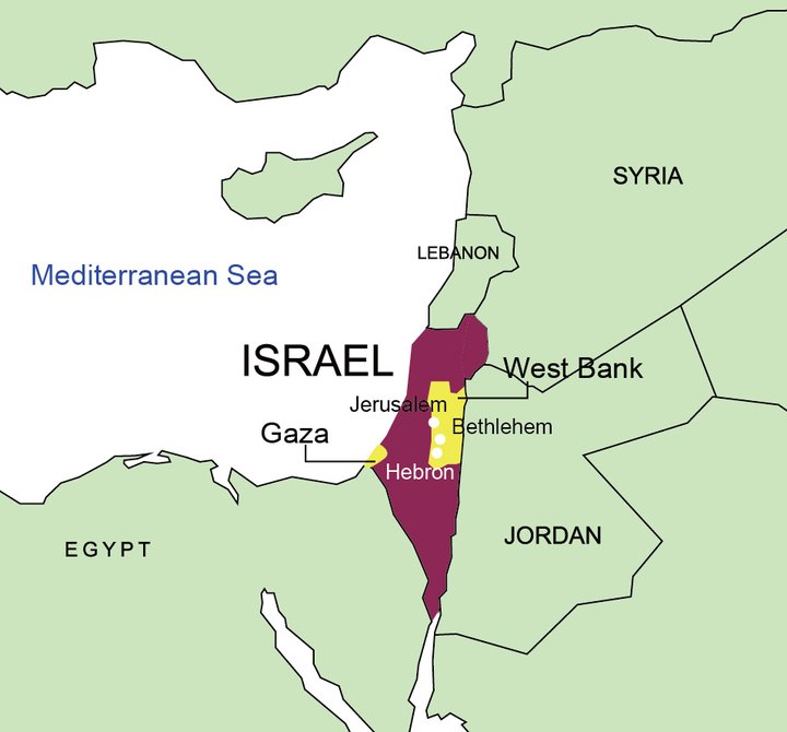 我在約旦河西岸─以色列、巴勒斯坦衝突