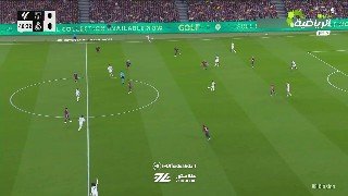 41' | שער ראשון לריאל מדריד מול ברצלונה. [1-0] קיליאן מבאפה.