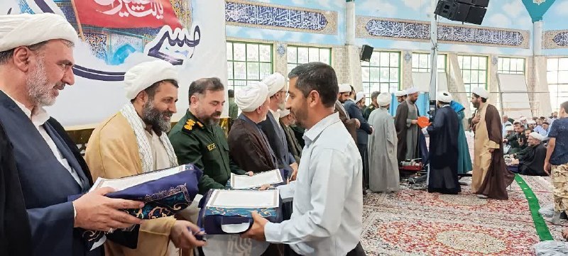 شیروان من: تقدیر از مسجد حضرت امیرالمؤمنین (ع) شیروان در دومین همایش «مسجد شایسته» خراسان شمالی 🔹دومین همایش سراسری «مسجد شایسته» ب