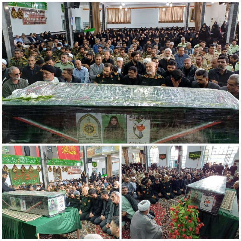 The body of the slain Nusrat Aftakhari was buried in Gulzar Shahdai Zahadan Dr. Nusrat Aftakhari, deputy culture and welfare officer at the Istanbul Police Command, was murdered after an attack on the Hashma Ziarat road in Zahadan.