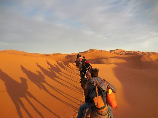 【摩洛哥】撒哈拉-沙漠中的日出與日落