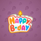B-Day Candle #64