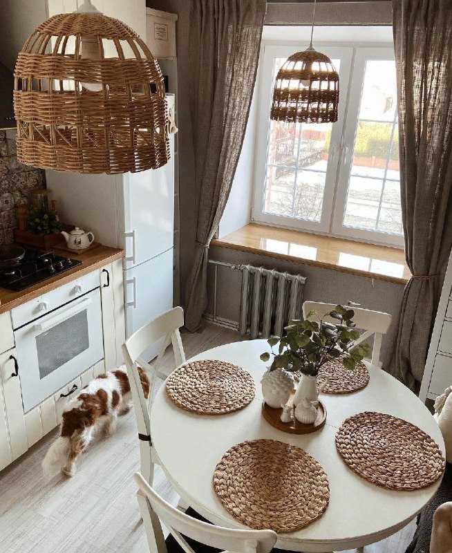 Уютная светлая кухня, в которой все элементы гармонично сочетаются между собой. - изображение 3 - уютная, светлая, кухня