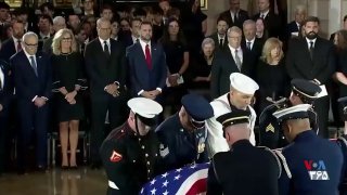 JD Vance, U.S. Vice President, attended on Tuesday at the funeral and memorial service of Senator Lindsey Graham in the Capitol building of the United States
