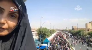 🎦 דו"ח כתב Sedavasima על תהלוכת ניצולי ארבאין חוסייני - רח' פדאיאן איסלאם
