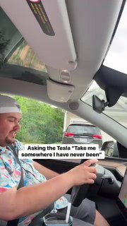 Владелец Tesla попросил машину отвезти его туда, где он никогда не был. В итоге 