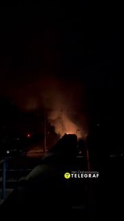 בדנייפר, "שאהד" פגע בקטר של רכבת נוסעים, כך מדווחים דיווחים ציבוריים מקומיים.