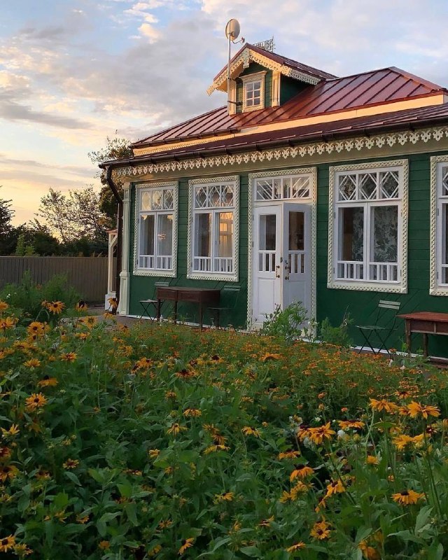 Уютный дом дореволюционной постройки в Суздале Как вам домик? Нам очень нравится Наш канал в MAX Магия уютного дома Please open Telegram to view th... - изображение 2 - telegram, view, уютный
