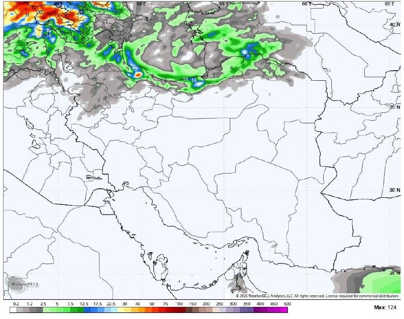 خسروشاه نیوز: 🌩 از شنبه هفته آینده تا اواسط هفته، شاهد وقوع رگبار و رعدوبرق در مناطقی از شمالغرب، شمال و شمالشرق کشور خواهیم بود.#خسرو