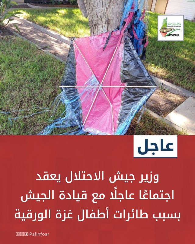 وزير الدفاع الإسرائيلي يجتمع مع قيادة الجيش بشأن الطائرات الورقية من غزة