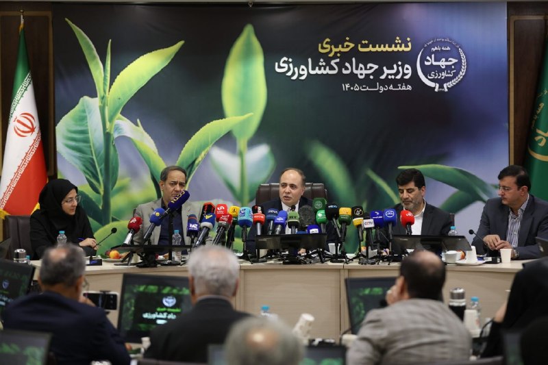 🇮🇷پایگاه اطلاعرسانی دولت ـ پاد: 🎥ویدئو اظهارات غلامرضا نوری، وزیر جهاد کشاورزی در نشست خبری با اصحاب رسانه @PadDolat @Padmultimedia📸نشست خبری وزیر جهاد
