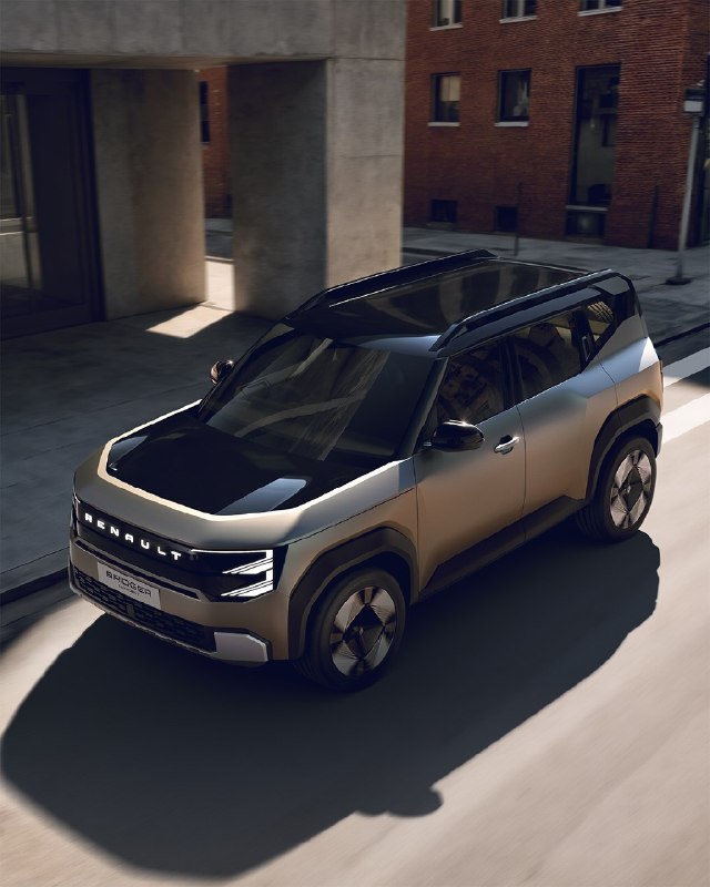 Концепт Renault Bridger: новые пропорции и настоящая индивидуальность.