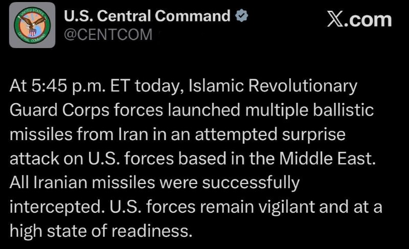 Centcom: