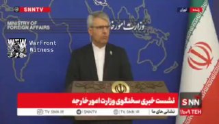 ️🇮🇷🇺🇸 דובר משרד החוץ האיראני, Esmail Baghaei, אמר שאיראן לא תוקפת ולא תתקוף אף מדינה אזורית.