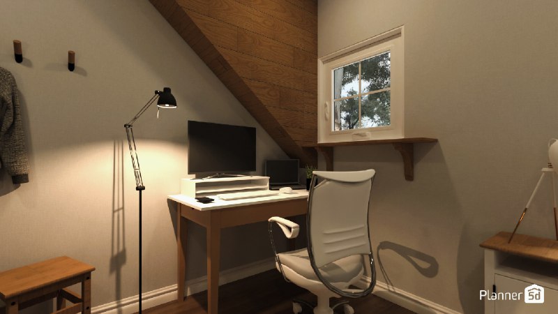 Cozy Mini Workstation Extra Shots As promised, here are the extra shots of the mini workstation setup and the shot of the original space. 3D Do you... - изображение 3 - mini, workstation, extra