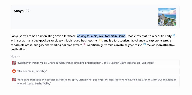 chord.ooo 这个产品挺酷的，通过总结各大网站和 reddit 等论坛来回答你的任何问题