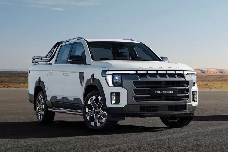 Новый KGM Musso показали на официальных изображени...