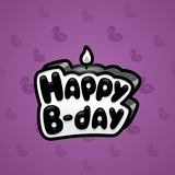 B-Day Candle #213