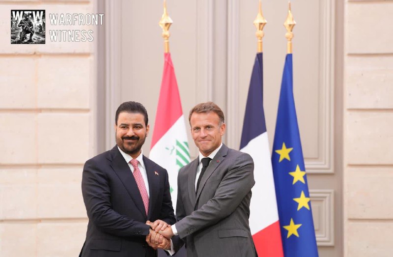 ️🇮🇶🇫🇷 Iraqi Prime Minister Ali Falla al-Zaidi and French President Emmanuel Macron presided over the signing of six memorandums of understanding in Paris on Monday.