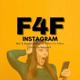 ⚡️Real Instagram Follow 4 Follow Group logo