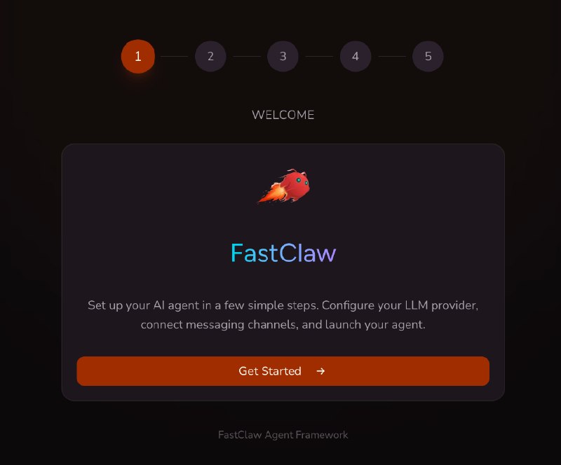 开源 FastClaw：做更好的 OpenClaw 发行版1. 使用 Go 开发，3000 行代码实现 OpenClaw 核心功能2. 单二进制（5MB）分发，轻量级安装，无环境依赖3. 秒级启动，资源占用小（内存占用约为 OpenClaw 的 1/7）4. 支持可视化安装，上手门槛很低5. 支持个人本地使用，原生支持云端多租户场景6. 支持 OpenClaw 90% 功能，兼容 OpenClaw 生态