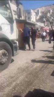 המשטרה העירונית, "מחלקת שמירה ופיקוח", ושירותי הביטחון מול מחנה אל עין בקמפיין להסרת הפריצות מול ומסביב למח…