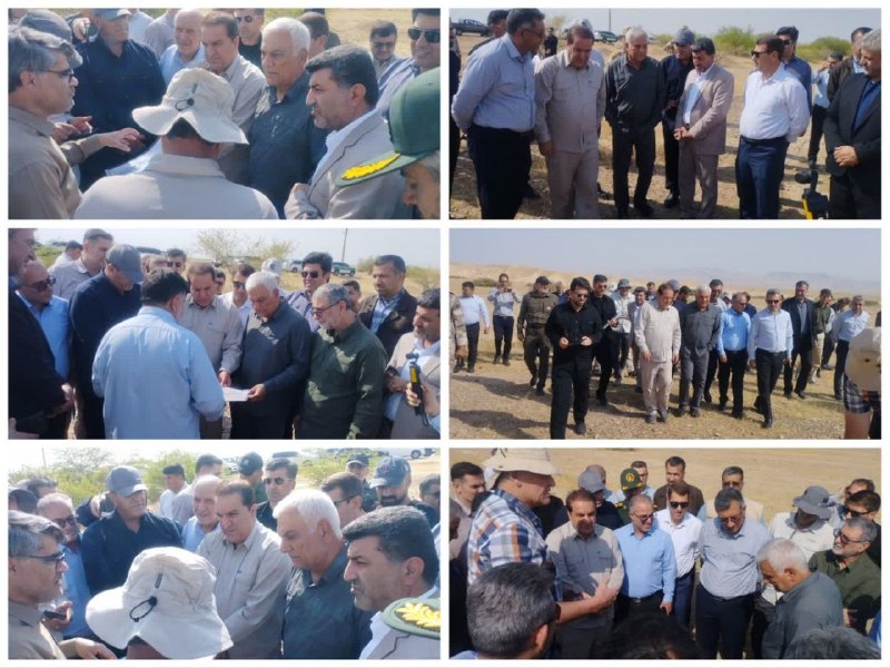 💯دهلران سیتی💯: رایزنی و امکان سنجی سرمایه گذاری با حضور بخش خصوصی در حوزه کشاورزی شهرستان دهلراناستاندار ایلام، معاونین، فرمانده سپاه ا