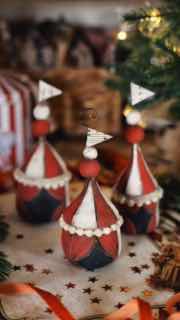 Винтажный цирк из воздушного пластилина маленькая сказка, которую можно слепить за один вечер. Магия уютного дома Please open Telegram to view this... - изображение 1 - telegram, view, винтажный