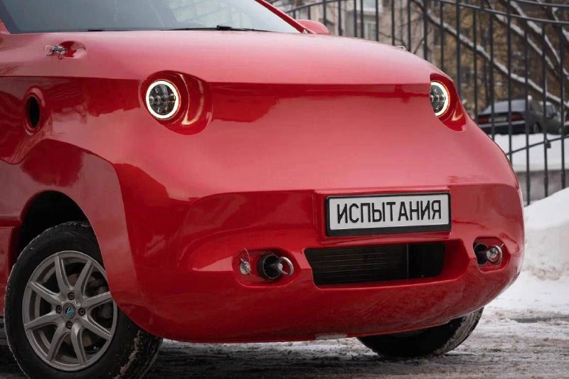 Российский «Автотор» представил свой первый электромобиль Amber. 3
