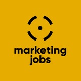 Логотип 🎯marketing jobs — вакансии для маркетологов