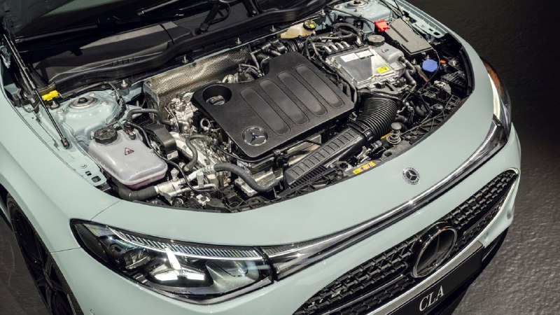 Mercedes раскрыл характеристики гибридного CLA с «китайским» двигателем 3