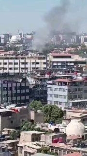 מטעני חבלה התפוצצו בדמשק סמוך למלון שבן מאחסן נשיא צרפת מקרון