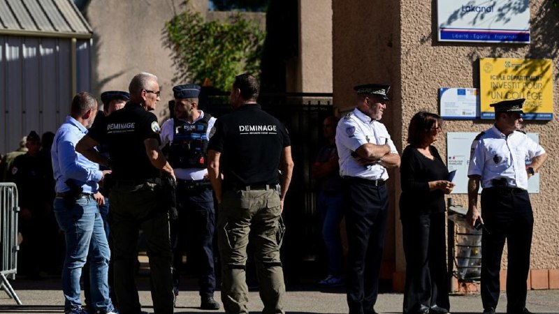 France: A student who shot a school principal and a teacher in the south of the country was referred to anti-terrorism judges