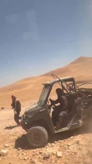 מתנחלים רודפים אחרי רכב של צוות "סיוע רפואי" במסאפר יטא, דרומית לחברון.