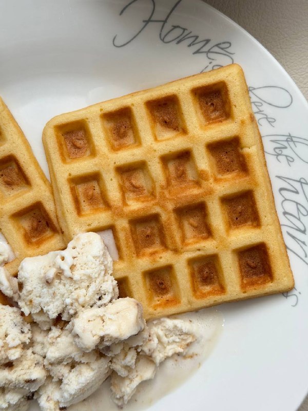 Вкуснейшие венские вафли для хюгге завтрака или чаепития среди дня В меру сладкие, плотные, тающие во рту. Перед каждой новой порцией я слегка смаз... - изображение 2 - белки, взбить, вафли