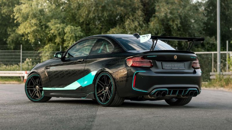 BMW M2 Competition получил обновленную версию Minty Fresh с двигателем 715 л.с. от Manhart 2