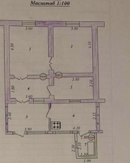 Продаётся дом Яшнабадский район 1.5 сотки 4 ком