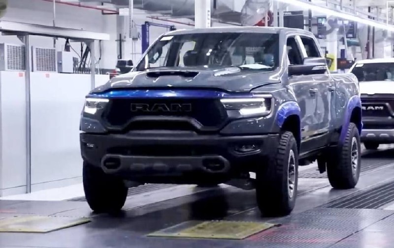 В США из-за забастовки остановился ещё один завод производящий пикапы Ram 1500 4