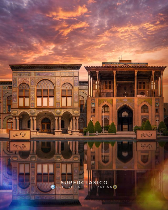 ورزش سه ✔: کاخ در برابر کاخ، گلستان در برابر عالیقاپو؛سوپرکلاسیکو، نام جدید تقابل آبیهای تهران و طلاییهای اصفهان؟🔵🟡 پوستر زیبای