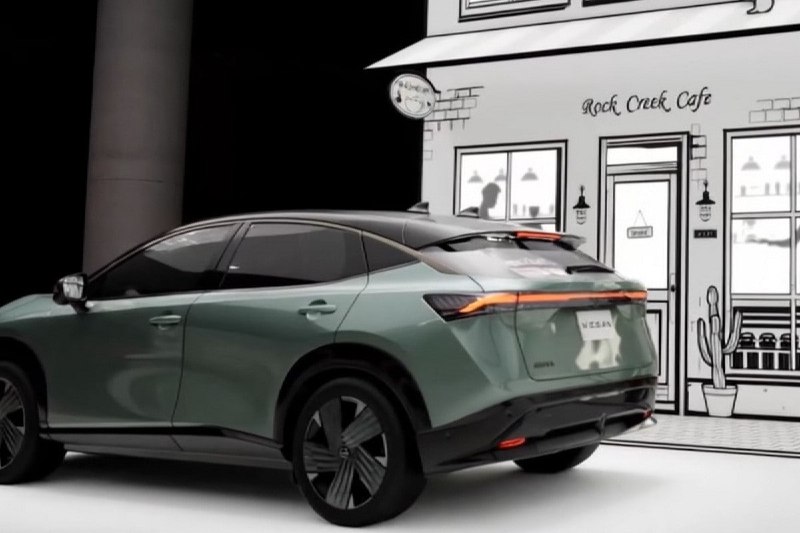 Новые фото обновленного кроссовера Nissan Ariya 2
