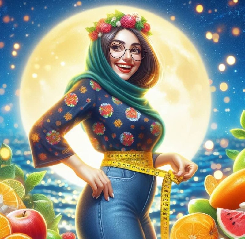 👑 مـــلکـة شـــو 👑: این عمه منه از من کمرباریک تره و جذاب تر چون همیشه مواظب غذاخوردنش هست و غذاهای رژیمی و خوشمزه درست میکنه همه دستوراتشو